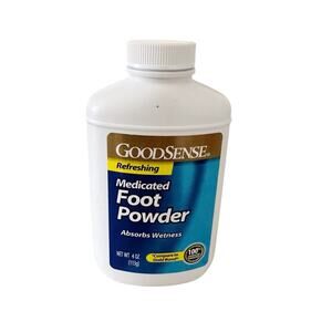 Good Sense Refreshing Medicated Foot Powder with TALC